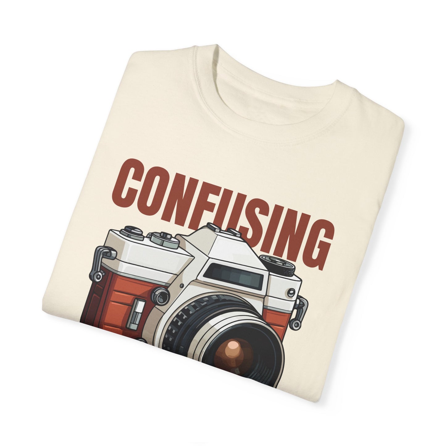 Confusing Fantasy Camera Graphic T-shirt