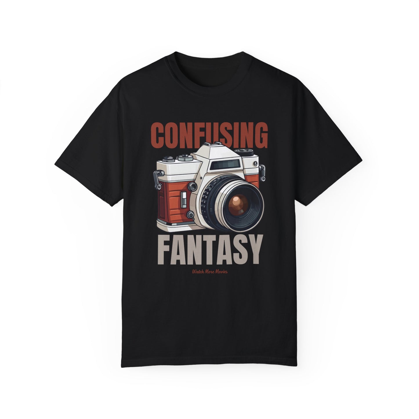 Confusing Fantasy Camera Graphic T-shirt