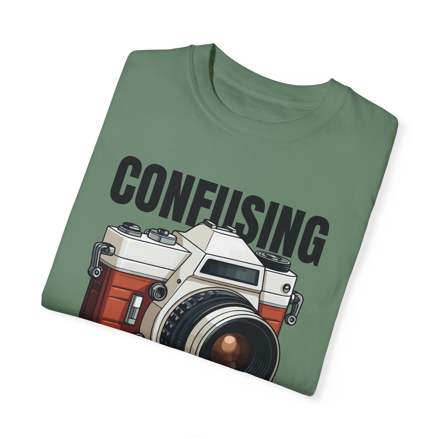 Confusing Fantasy Camera Graphic T-shirt