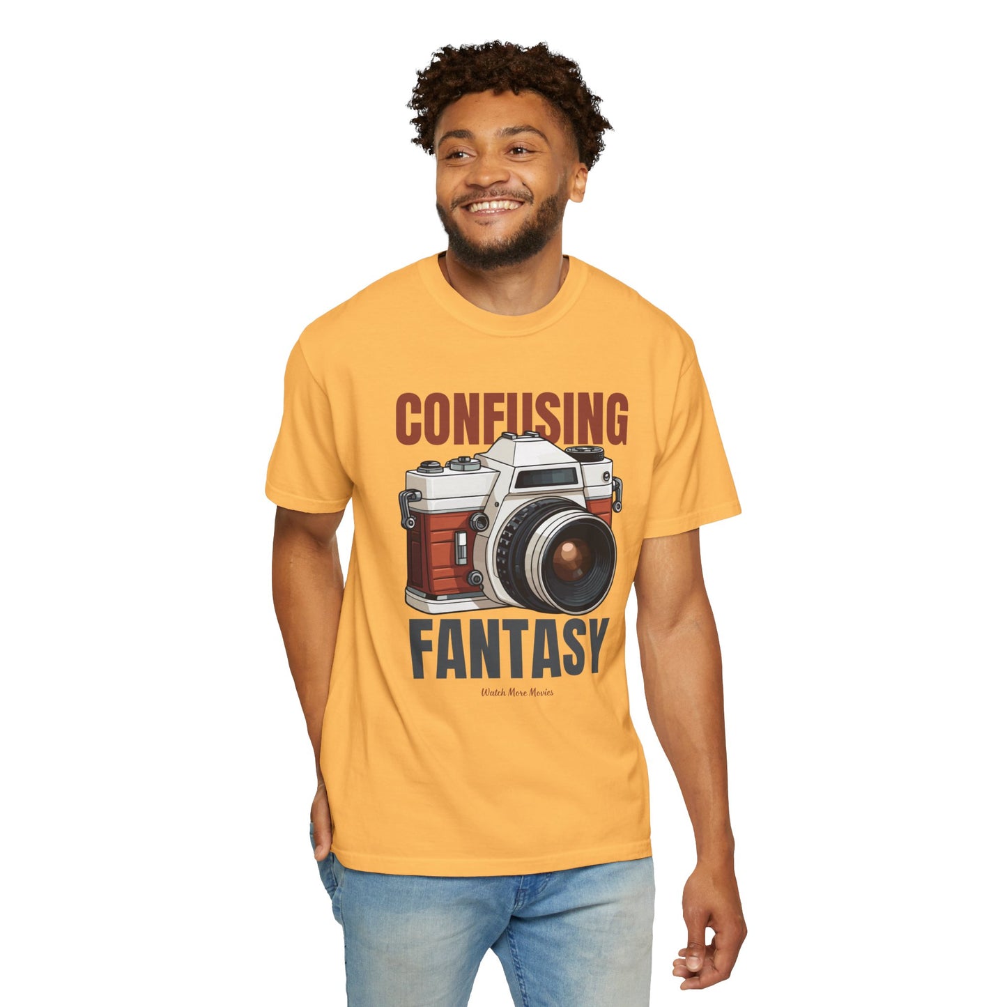 Confusing Fantasy Camera Graphic T-shirt