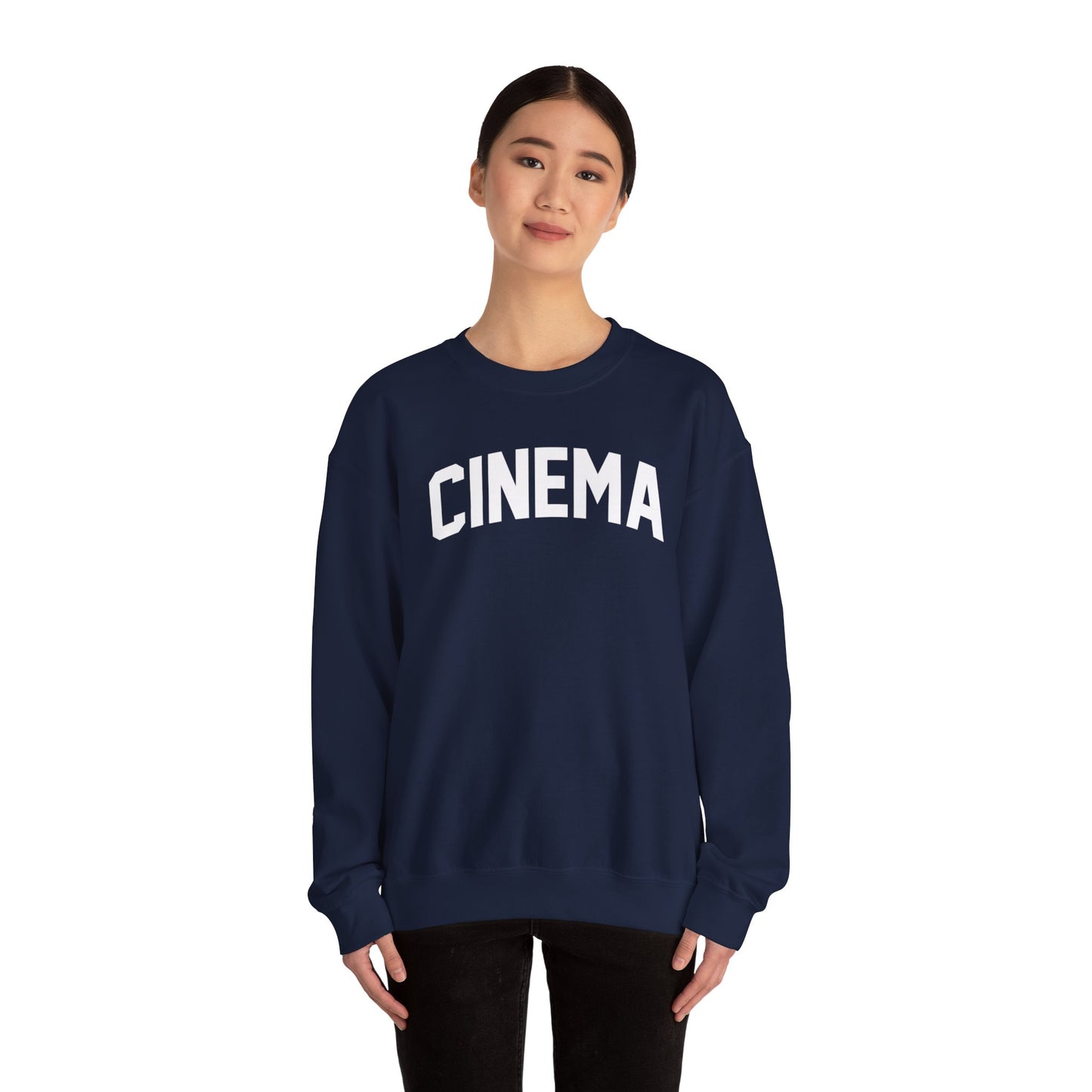 "CINEMA" Crewneck Sweatshirt