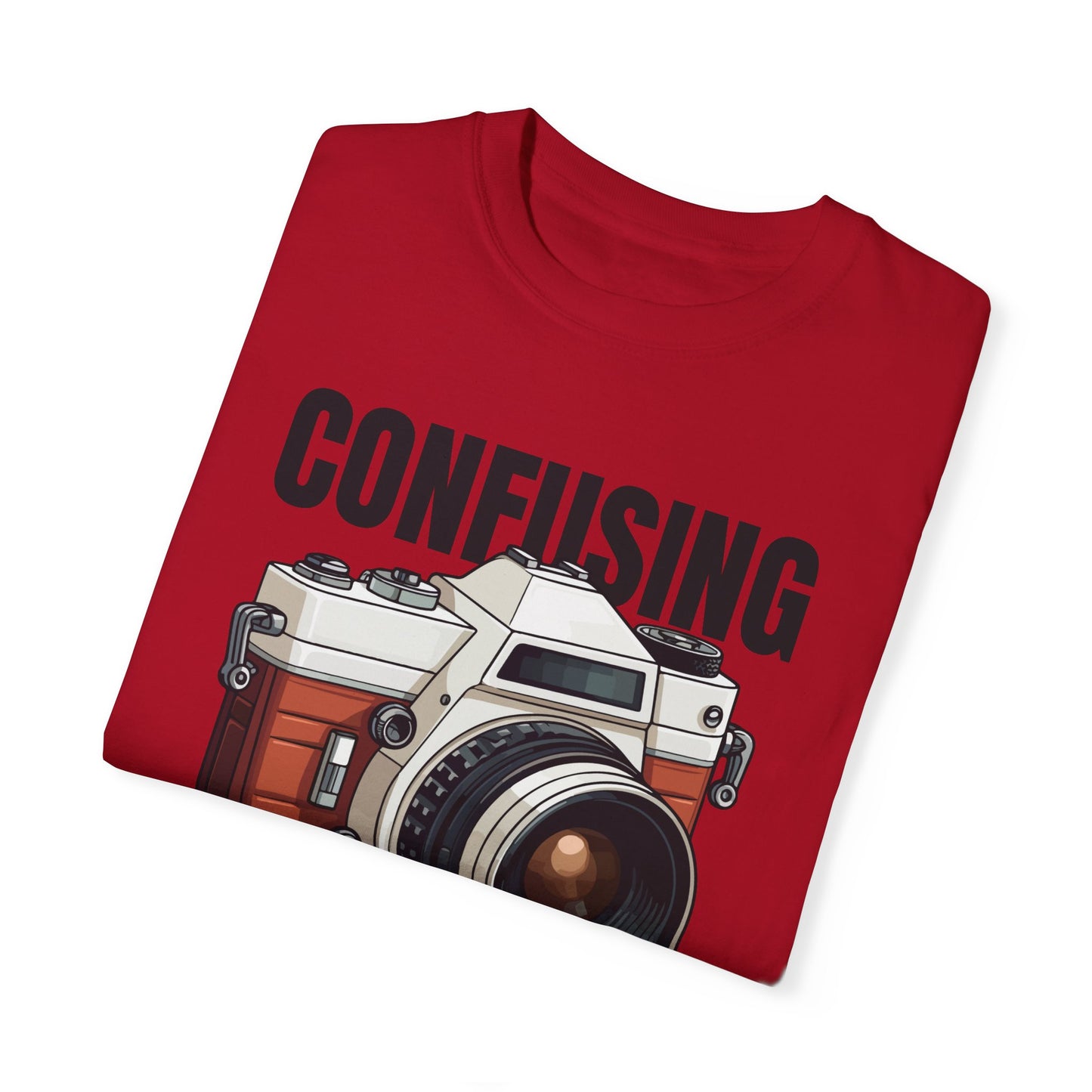 Confusing Fantasy Camera Graphic T-shirt