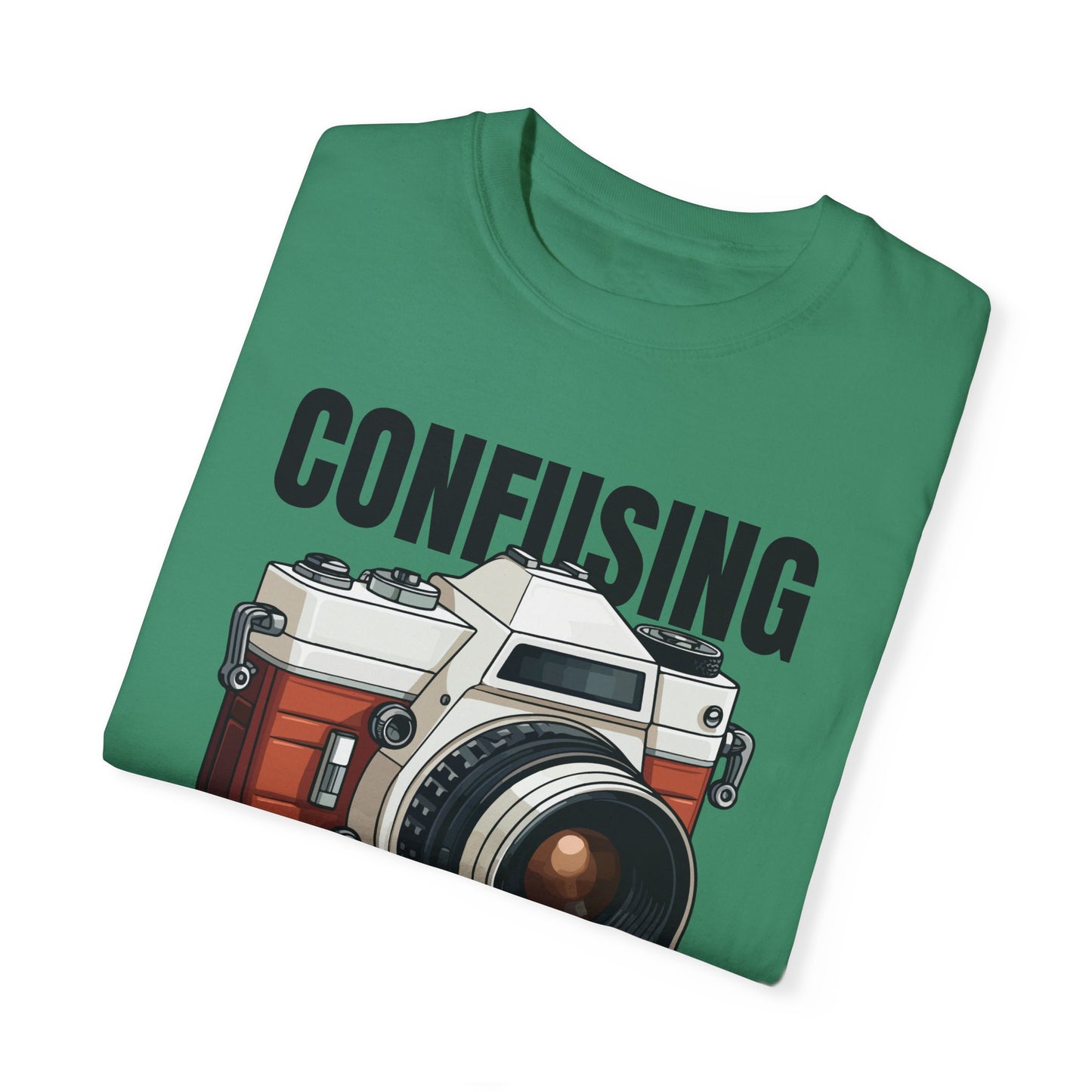 Confusing Fantasy Camera Graphic T-shirt