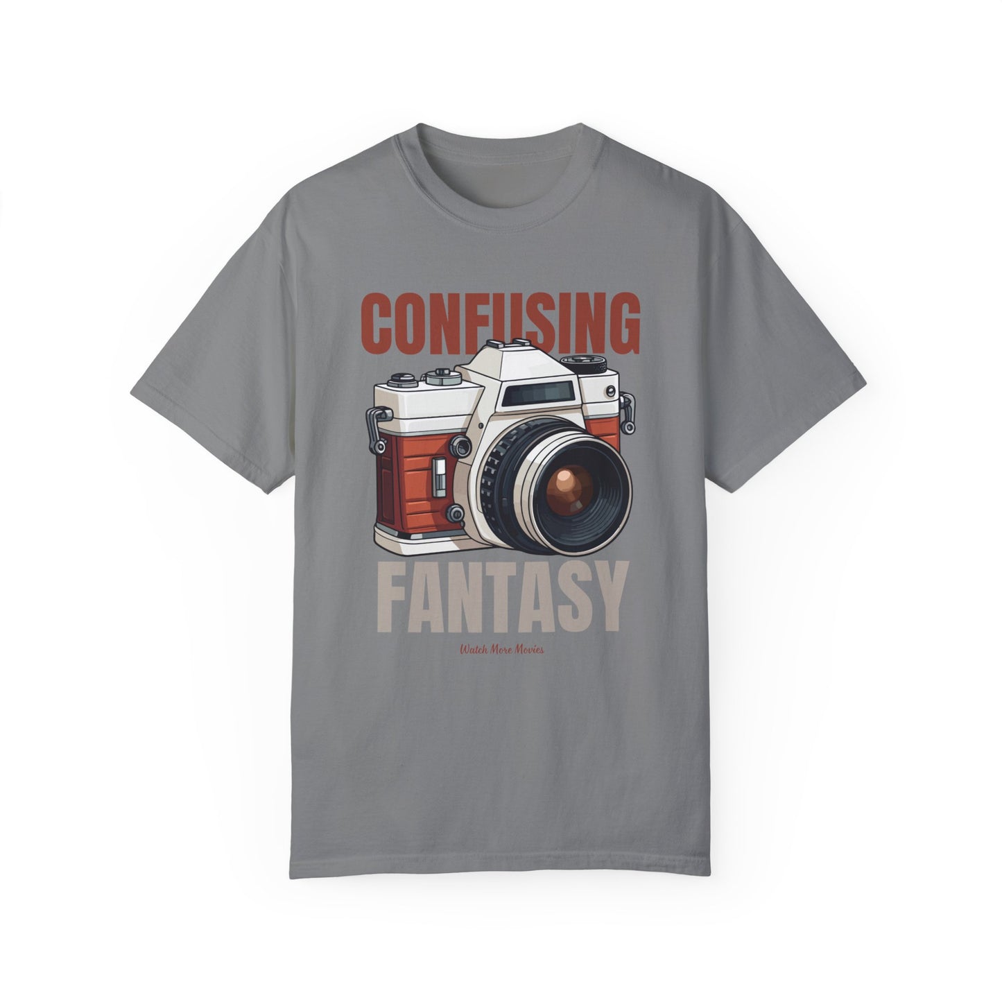 Confusing Fantasy Camera Graphic T-shirt