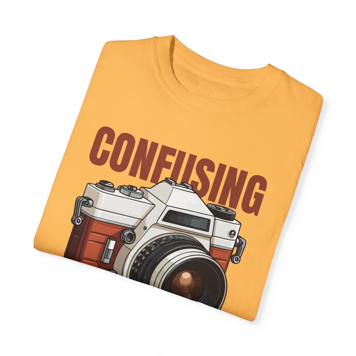 Confusing Fantasy Camera Graphic T-shirt