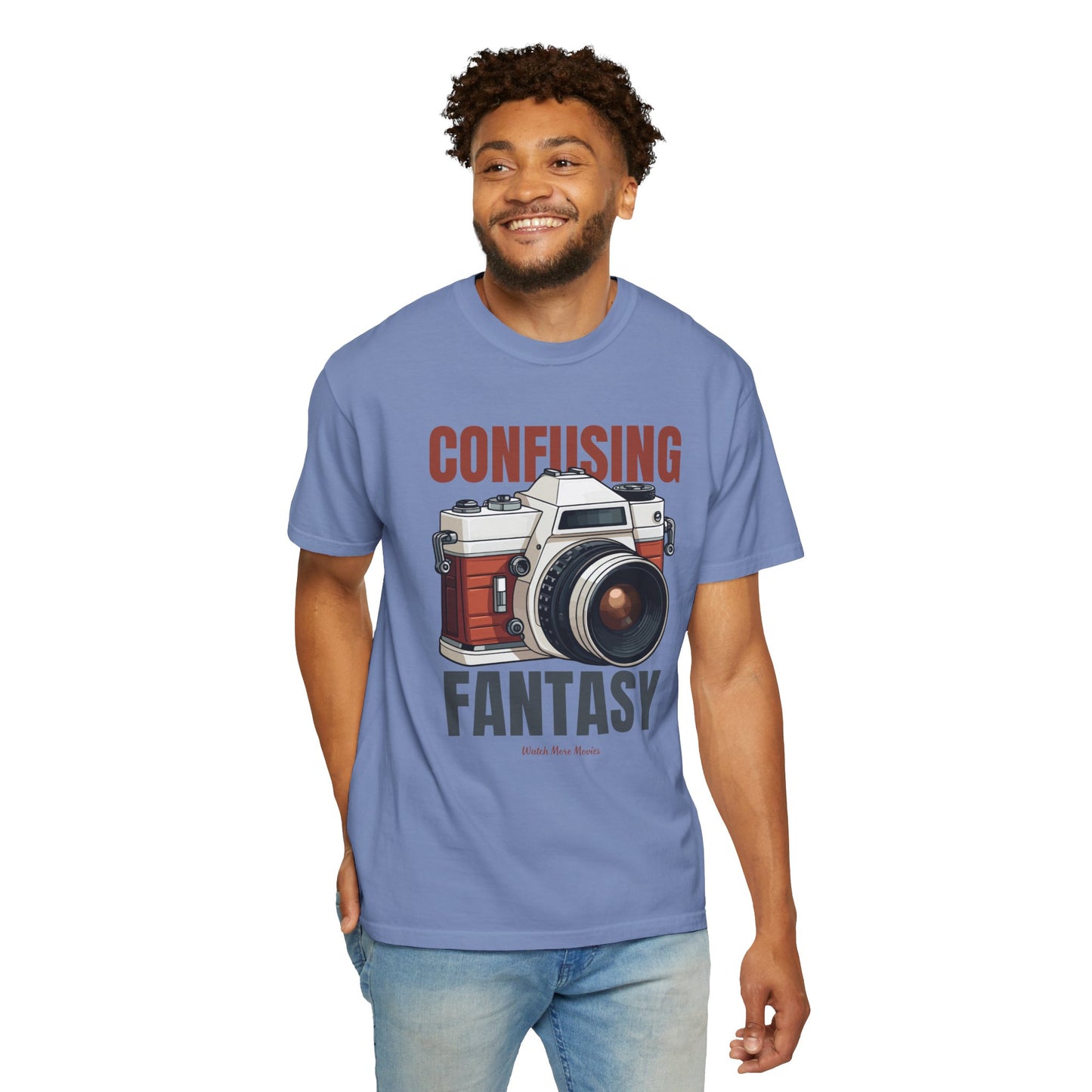 Confusing Fantasy Camera Graphic T-shirt