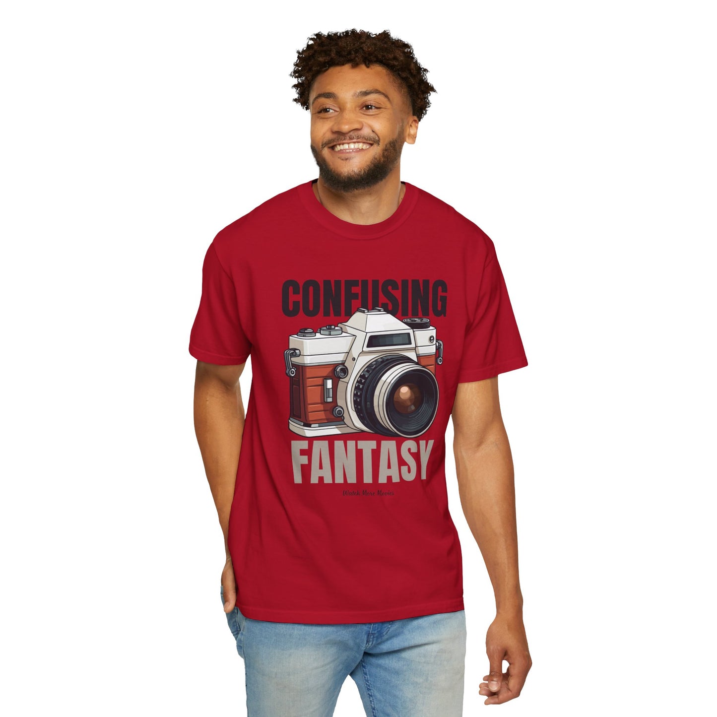 Confusing Fantasy Camera Graphic T-shirt