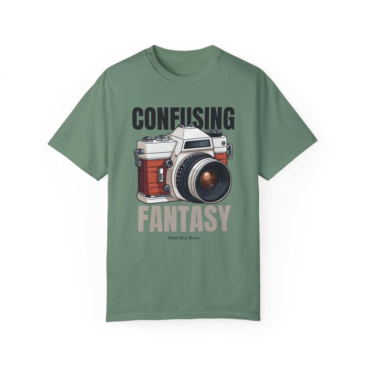 Confusing Fantasy Camera Graphic T-shirt