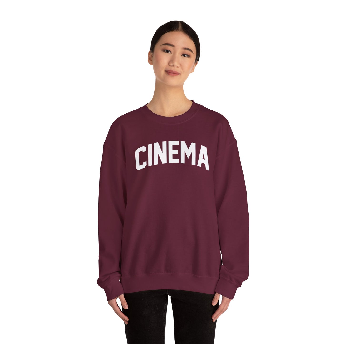 "CINEMA" Crewneck Sweatshirt