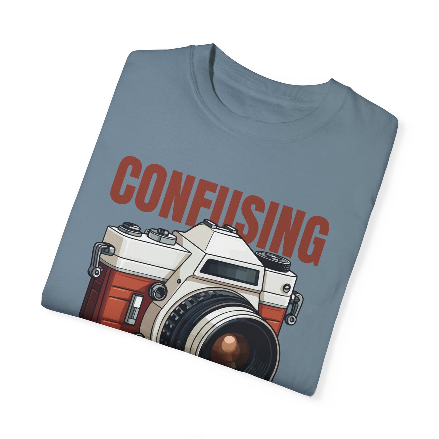 Confusing Fantasy Camera Graphic T-shirt