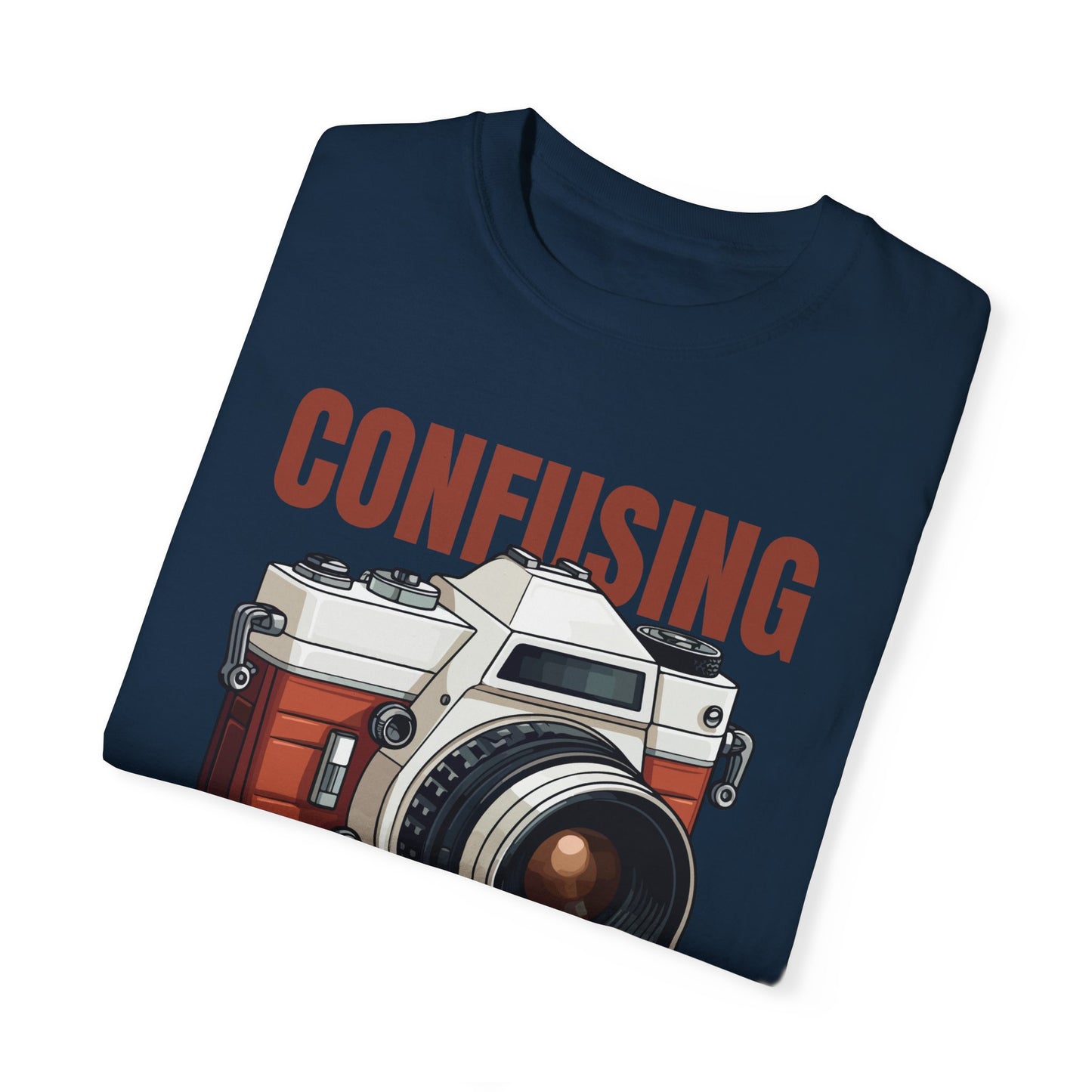 Confusing Fantasy Camera Graphic T-shirt