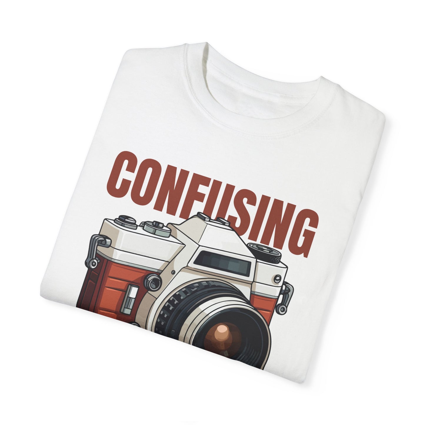 Confusing Fantasy Camera Graphic T-shirt