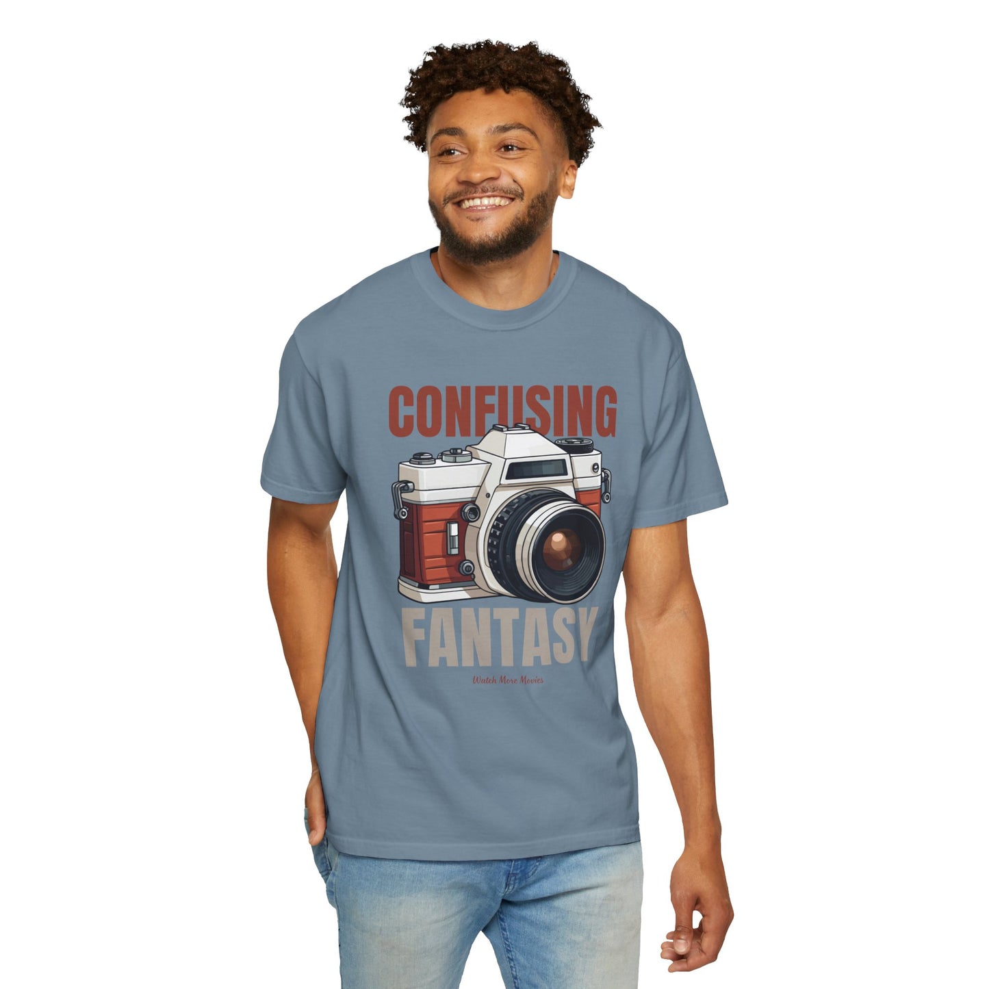 Confusing Fantasy Camera Graphic T-shirt