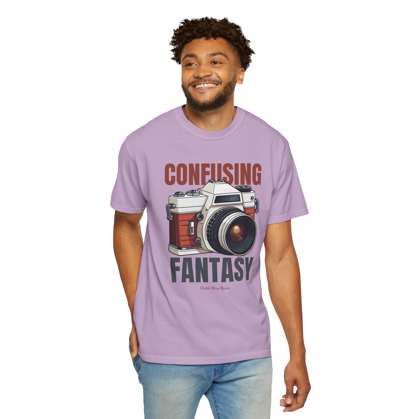 Confusing Fantasy Camera Graphic T-shirt