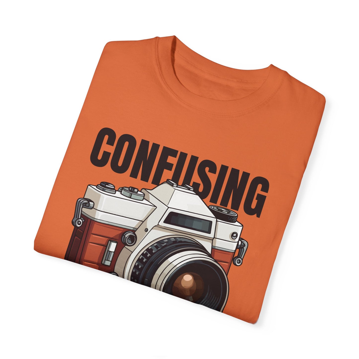 Confusing Fantasy Camera Graphic T-shirt