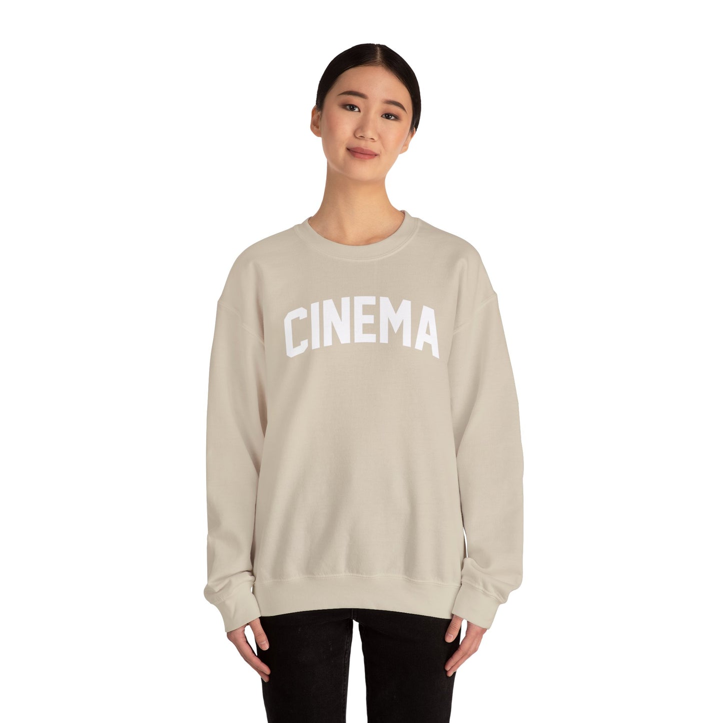 "CINEMA" Crewneck Sweatshirt