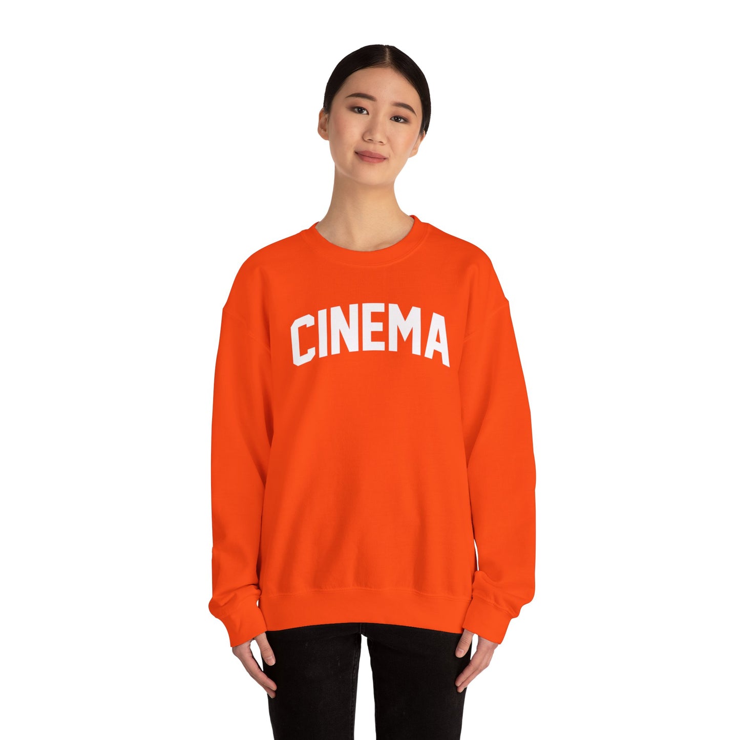"CINEMA" Crewneck Sweatshirt