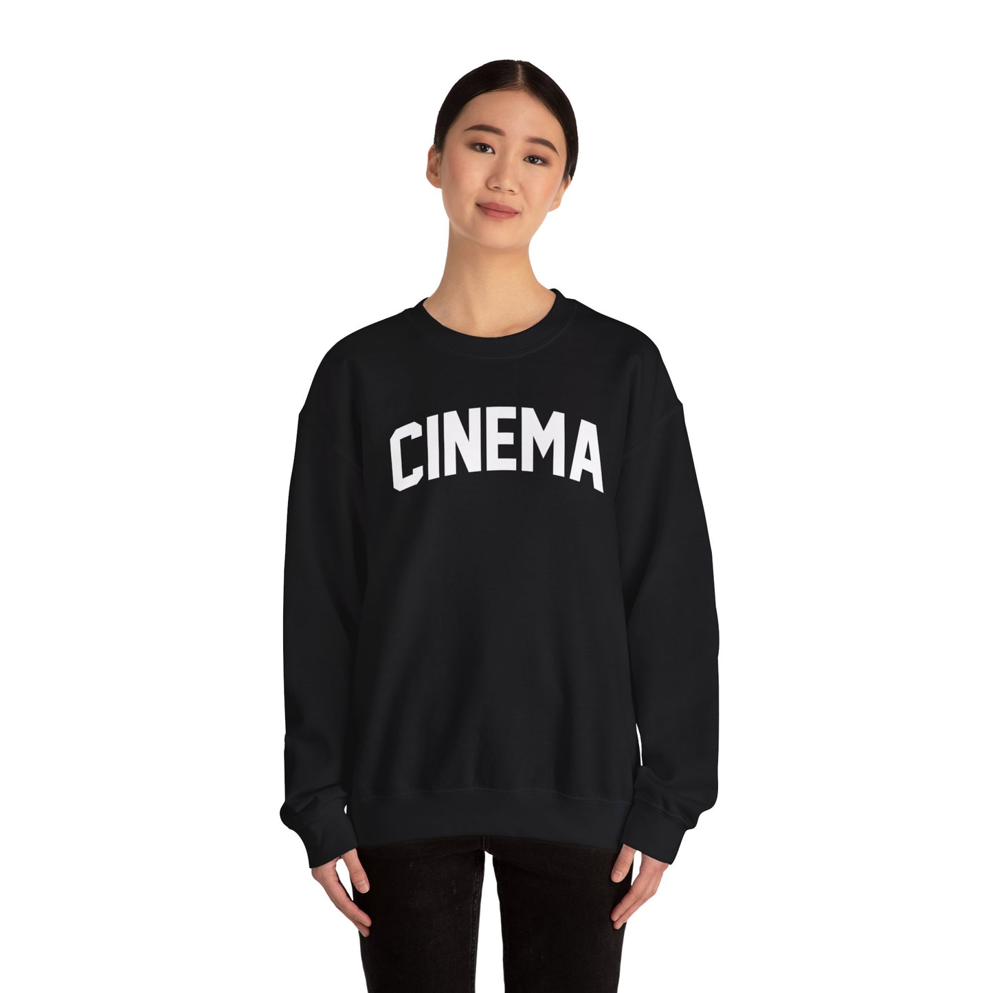 "CINEMA" Crewneck Sweatshirt