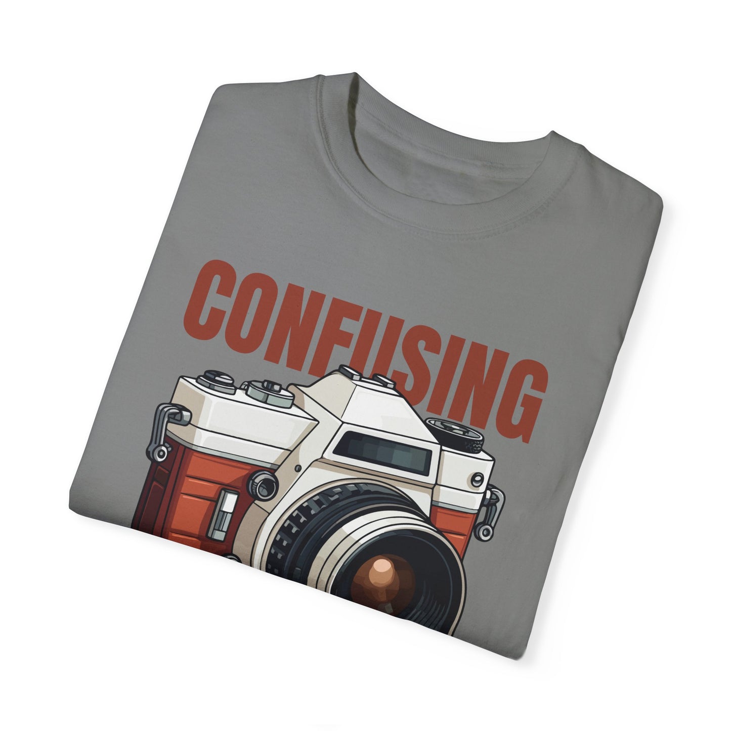 Confusing Fantasy Camera Graphic T-shirt
