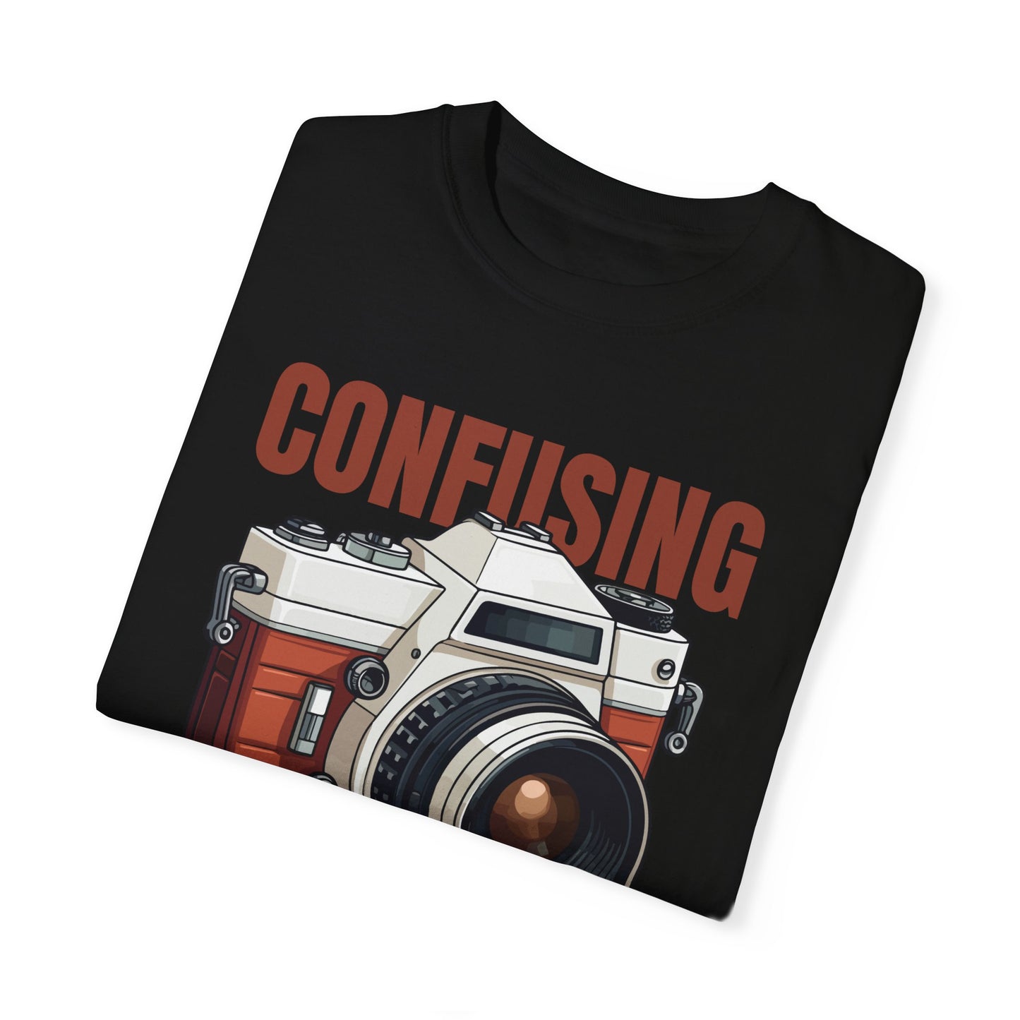 Confusing Fantasy Camera Graphic T-shirt
