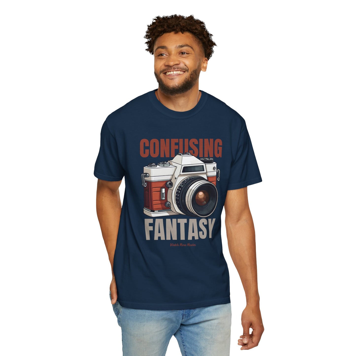 Confusing Fantasy Camera Graphic T-shirt